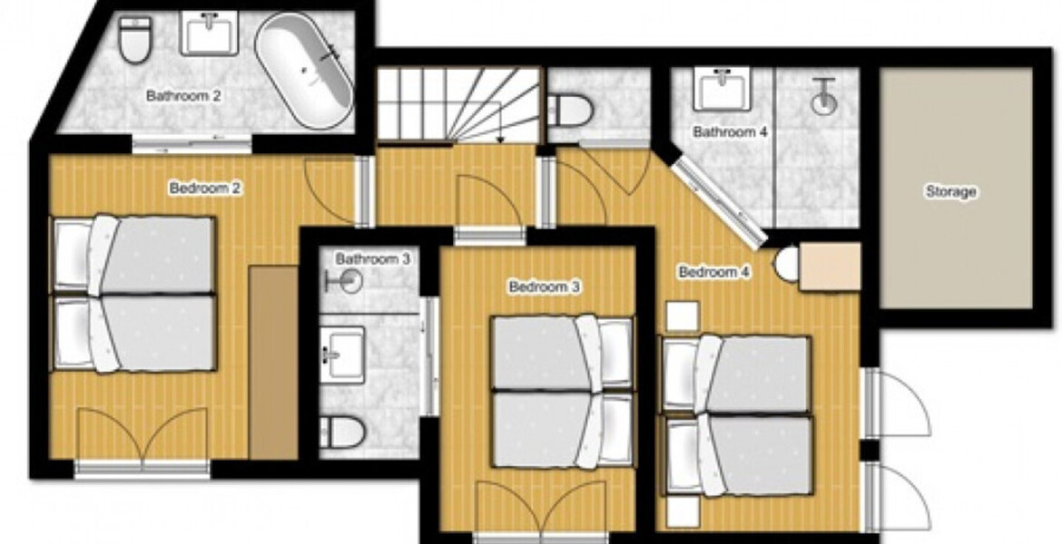 Chalet à louer à Méribel