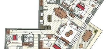 Apartment for rent in Val d'isere