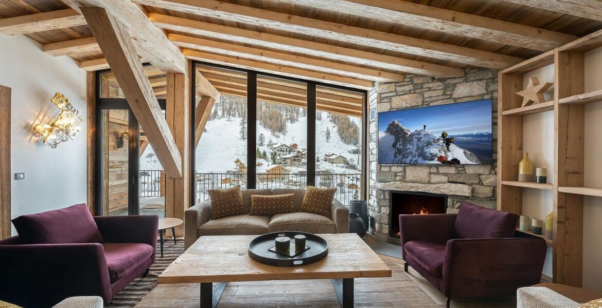 Penthouse for rent in Val d'isere