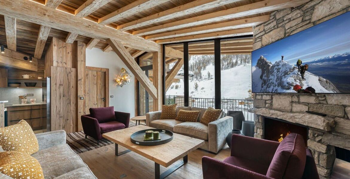 Penthouse for rent in Val d'isere