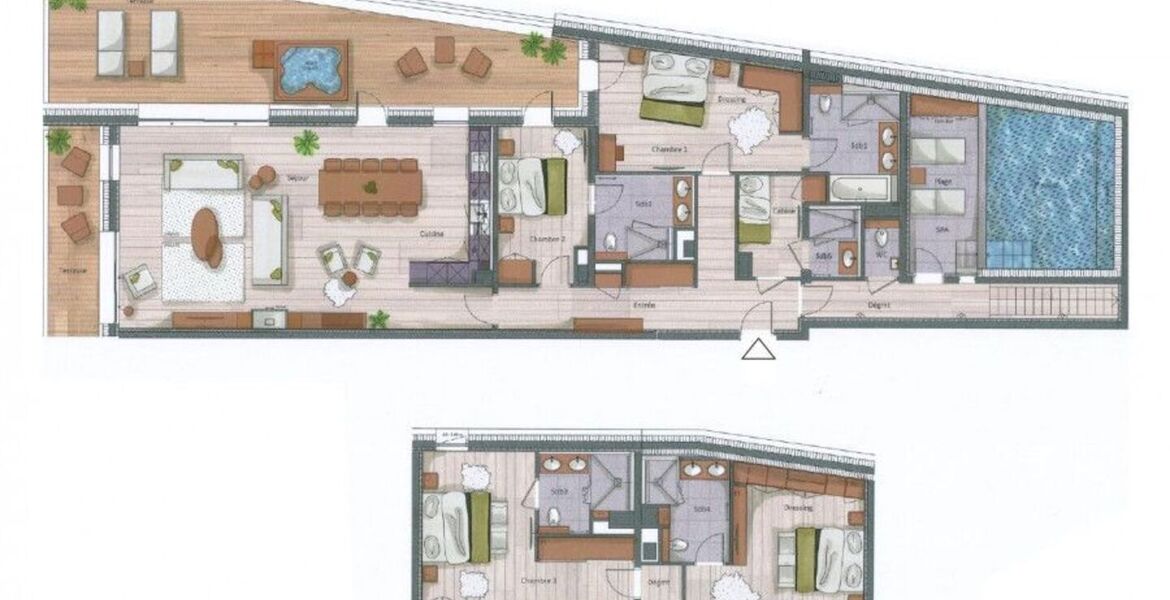 Apartment for rent in Val d'isere