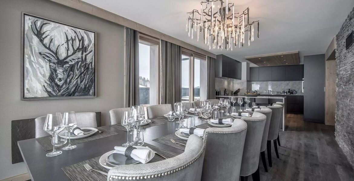 Luxury Penthouse for rent in Courchevel 1550