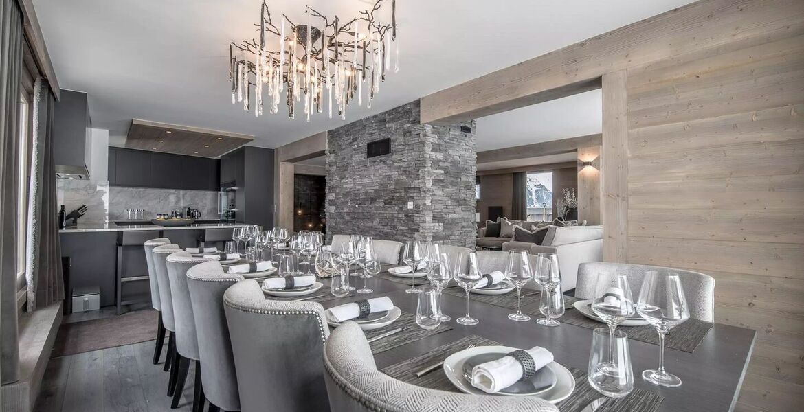 Luxury Penthouse for rent in Courchevel 1550