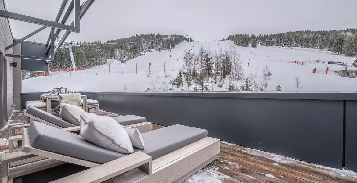 Luxury Penthouse for rent in Courchevel 1550