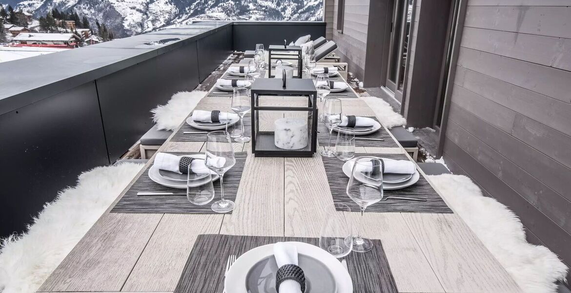 Luxury Penthouse for rent in Courchevel 1550