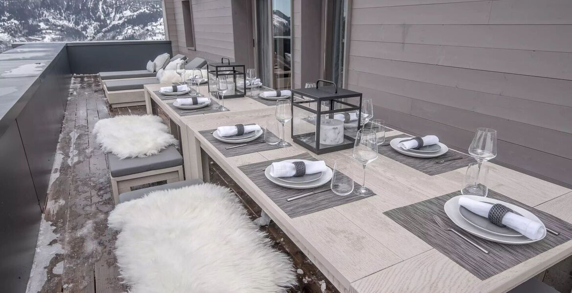 Luxury Penthouse for rent in Courchevel 1550