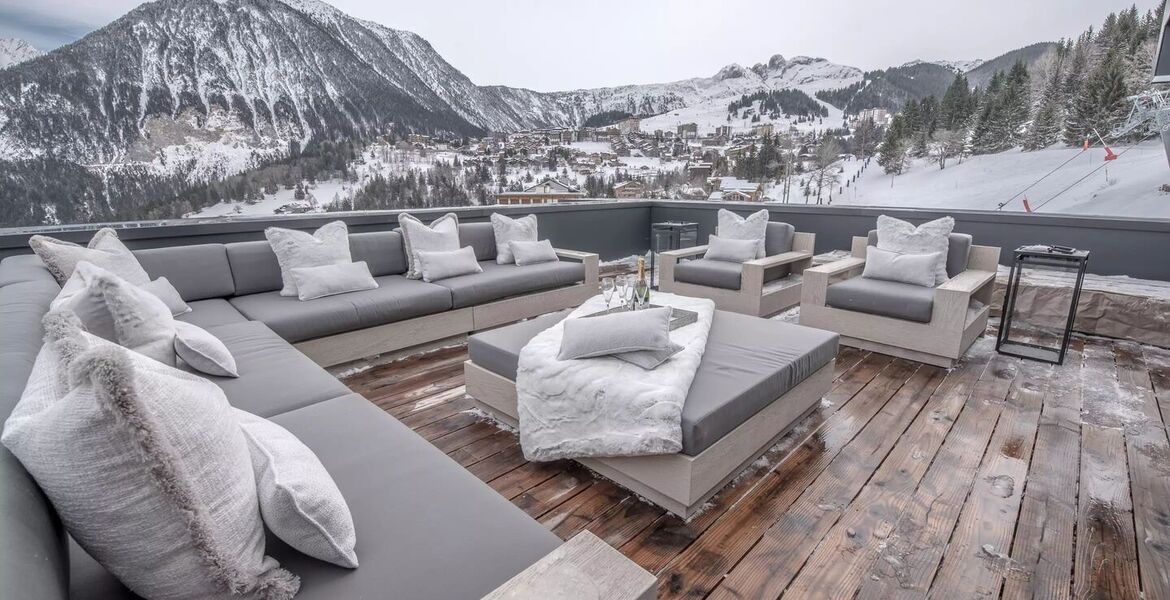Luxury Penthouse for rent in Courchevel 1550