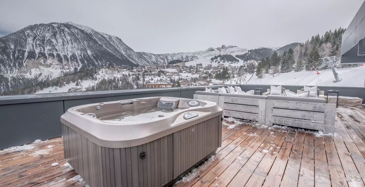 Luxury Penthouse for rent in Courchevel 1550
