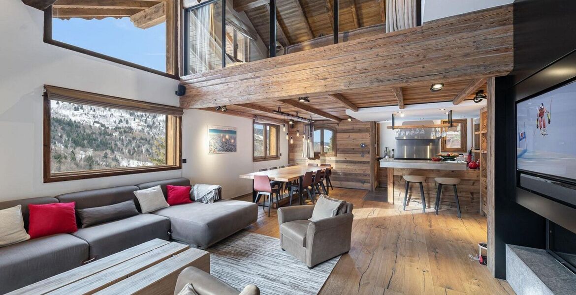 Chalet for rent in Meribel