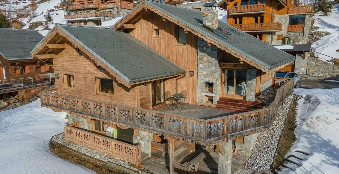 Chalet for rent in Meribel