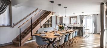 Triplex penthouse for rent in Meribel