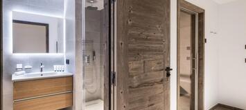 The duplex flat for rent in Meribel