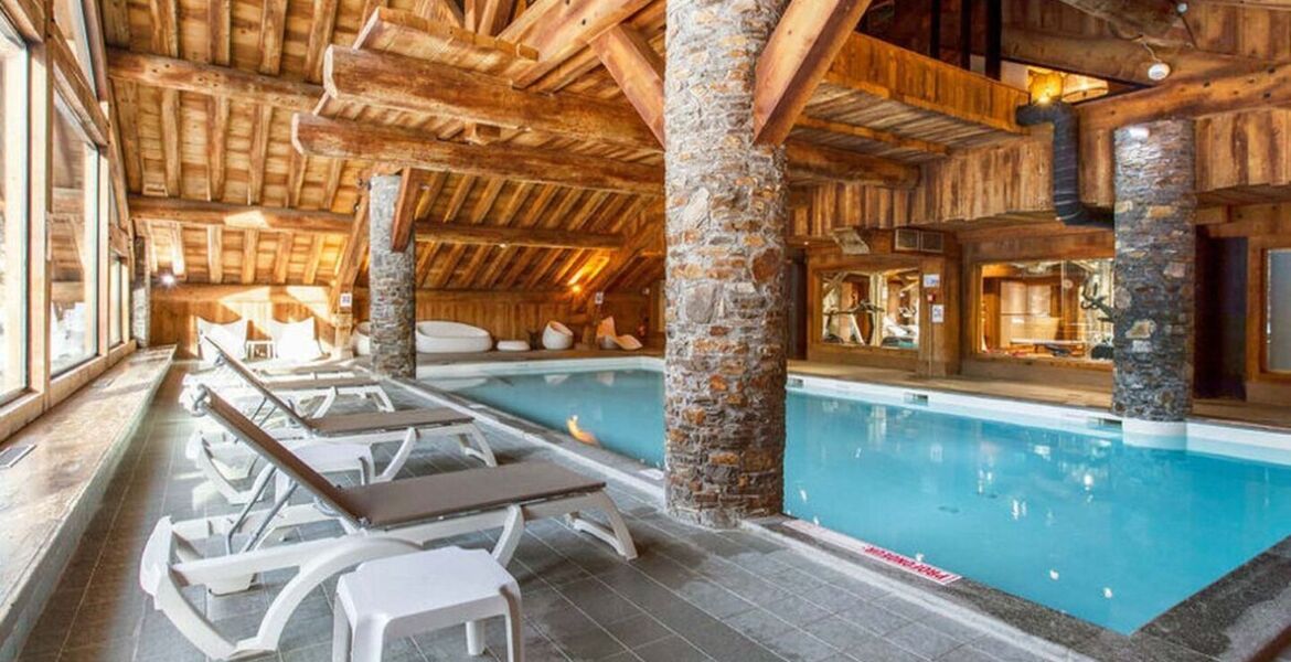 Flat in a residence with swimming pool in Méribel