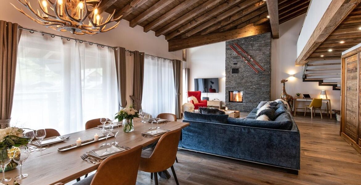 Penthouse for rent in Les Gets