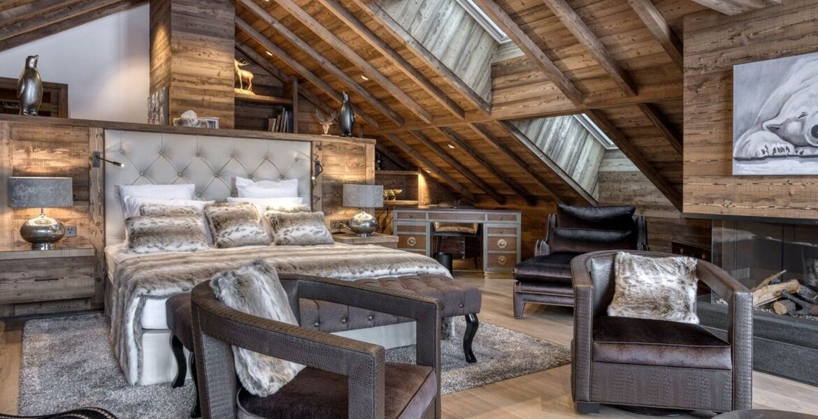 Penthouse for rent in Meribel