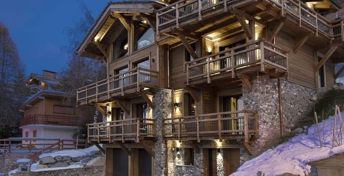 Luxury chalet for rent in Courchevel 1650
