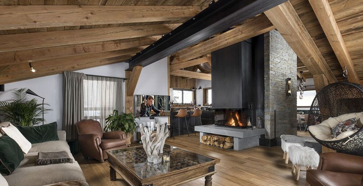 Luxury chalet for rent in Courchevel 1650