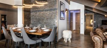 The penthouse in Courchevel 1650 Moriond