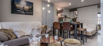 New apartment in Courchevel Moriond with ski-in access