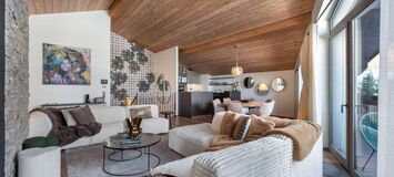 Luxury Ski-In/Ski-Out Duplex Apartment in Courchevel 1850