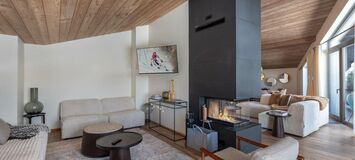 Luxury Ski-In/Ski-Out Duplex Apartment in Courchevel 1850