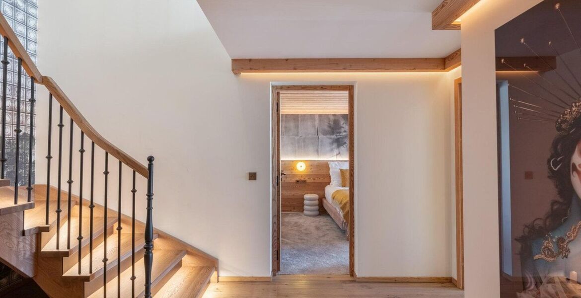 Luxury Ski-In/Ski-Out Duplex Apartment in Courchevel 1850
