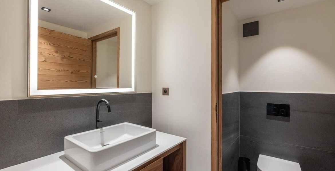 Luxury Ski-In/Ski-Out Duplex Apartment in Courchevel 1850