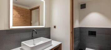 Luxury Ski-In/Ski-Out Duplex Apartment in Courchevel 1850