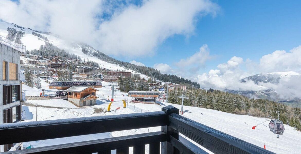 Luxury Ski-In/Ski-Out Duplex Apartment in Courchevel 1850