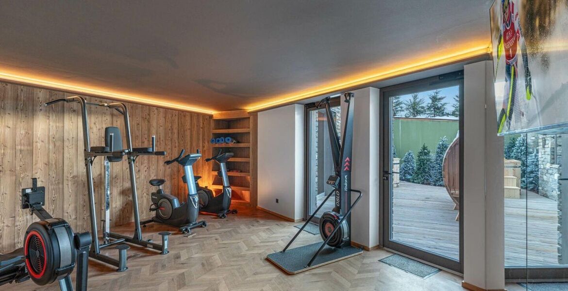 Luxury Ski-In/Ski-Out Duplex Apartment in Courchevel 1850
