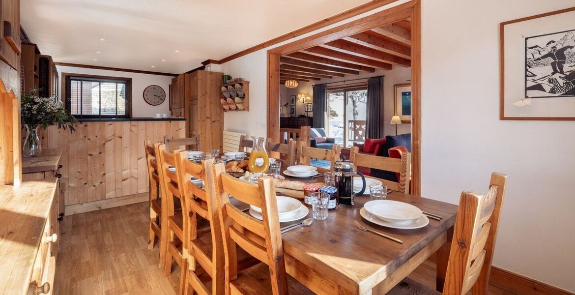 Chalet for rent in Meribel