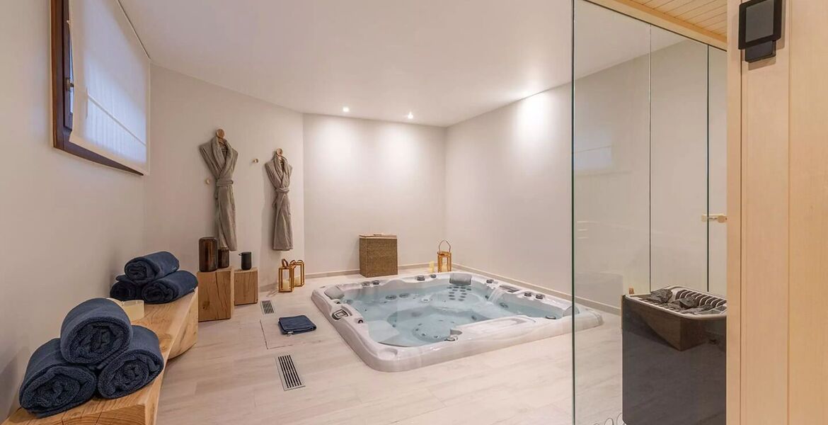 Luxury Mountain View Retreat with Spa and Ski Room