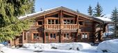 Cozy Log Cabin Chalet in La Tania, Three Valleys