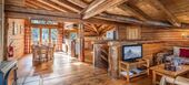 Cozy Log Cabin Chalet in La Tania, Three Valleys