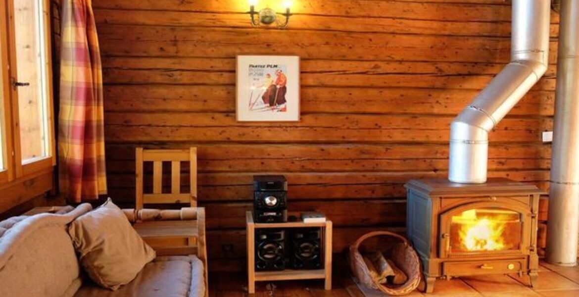 Cozy Log Cabin Chalet in La Tania, Three Valleys