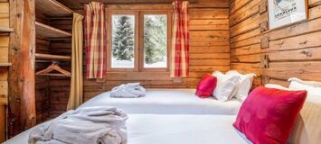 Cozy Log Cabin Chalet in La Tania, Three Valleys