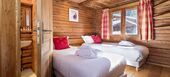 Cozy Log Cabin Chalet in La Tania, Three Valleys