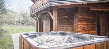 Traditional Savoyard Chalet with Cosy Log Cabin Feel