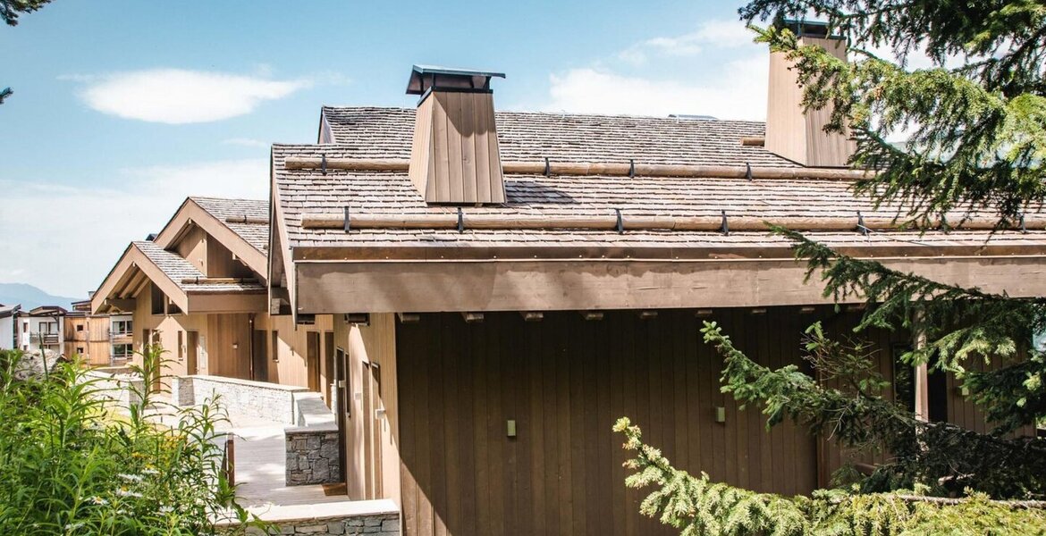A chalet for rental is located in a Residence in La Tania