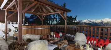 Exclusive Suite with Panoramic Terrace in Courchevel 1850