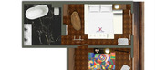Modern Suite with Balcony in courchevel 1850