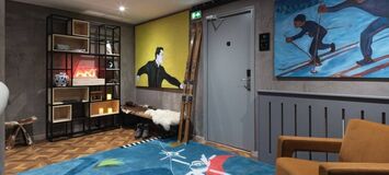 Modern Room with Direct Access to Indoor Pool