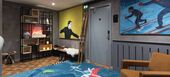 Modern Room with Direct Access to Indoor Pool