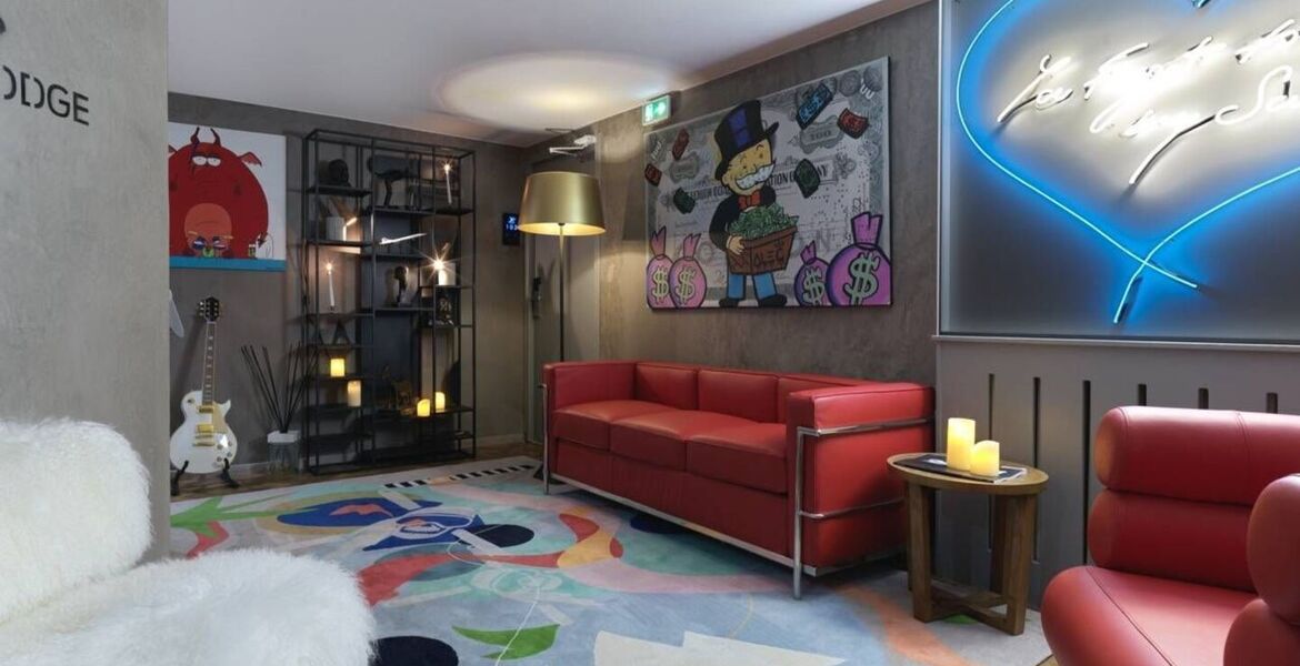 Modern Room with Direct Access to Indoor Pool