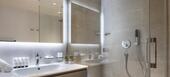 The duplex penthouse in Meribel