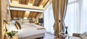 The duplex penthouse in Meribel