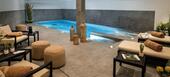 The duplex penthouse in Meribel