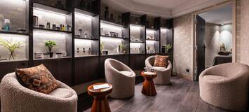 The duplex penthouse in Meribel