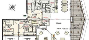 Penthouse Apartment in Courchevel 1650