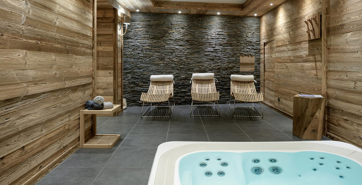 The penthouse for rent in Courchevel 1650 Moriond